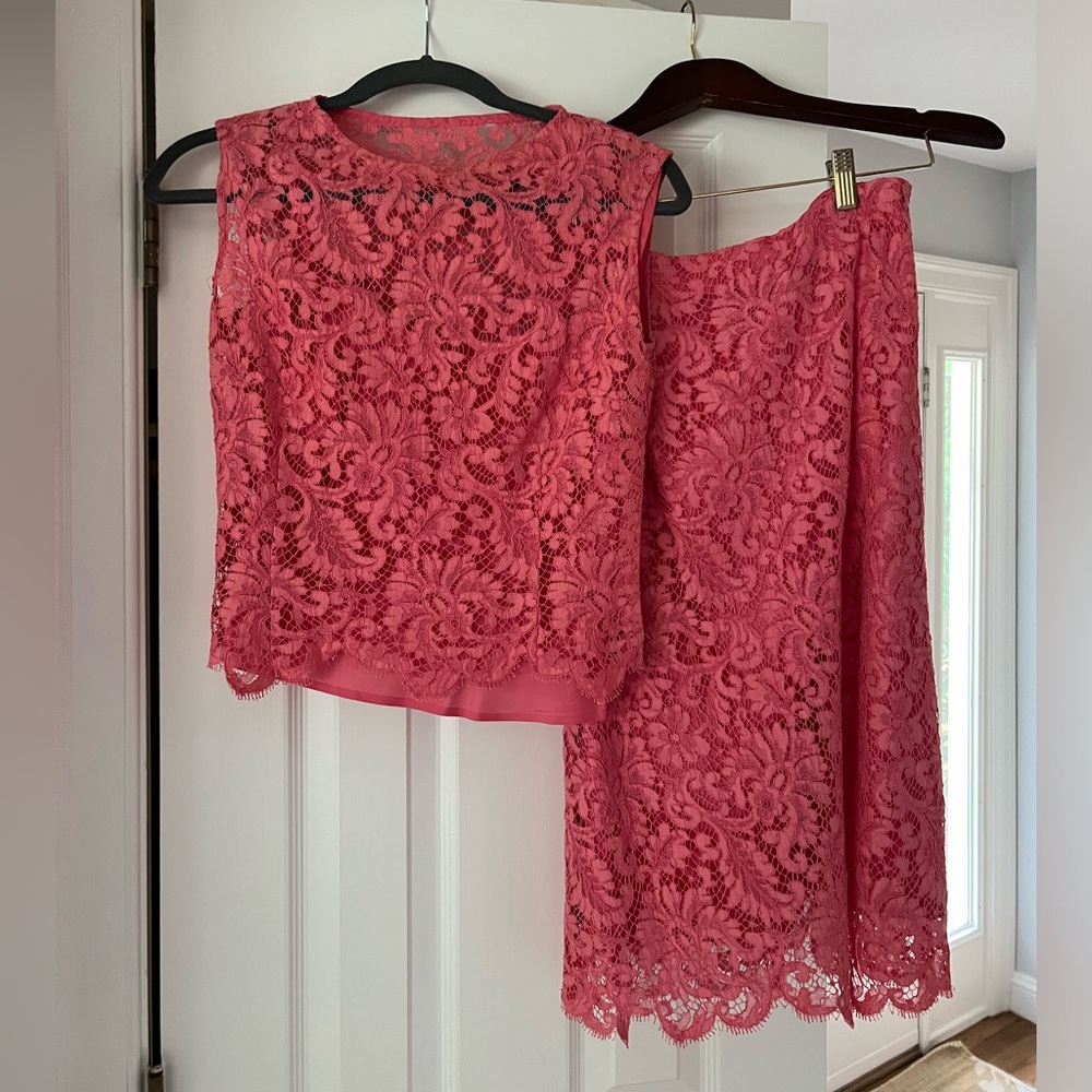 Oscar de la Renta Lace Dress